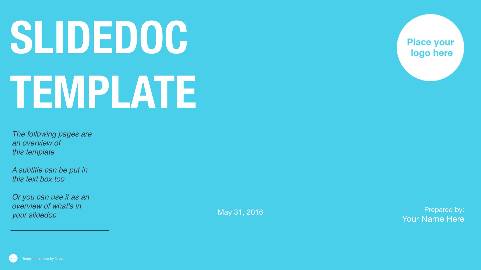 Slidedocs Wide on FlowVella Presentation Software for Mac iPad and iPhone