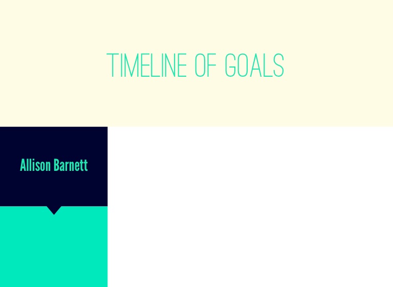 Timeline Of Goals On FlowVella - Presentation Software For Mac IPad And ...