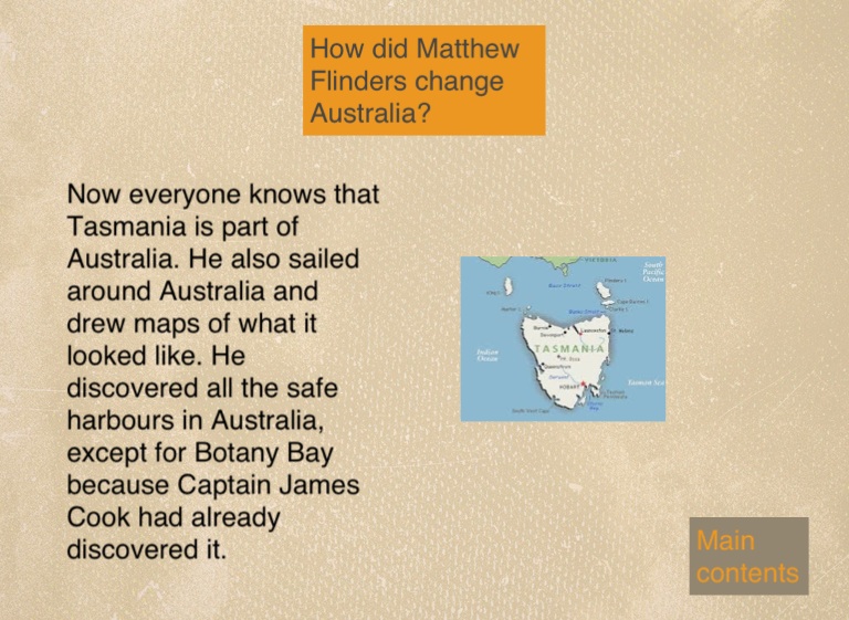 Matthew Flinders Maps