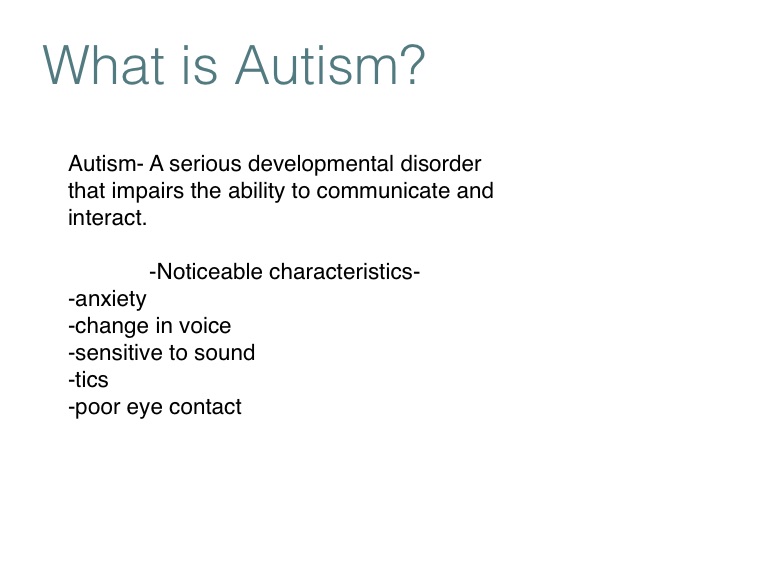 Autism - Screen 2 on FlowVella - Presentation Software for Mac iPad and ...