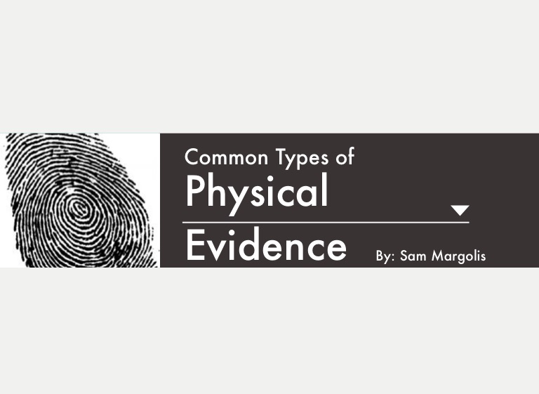 Common Types Of Physical Evidence On FlowVella Presentation Software