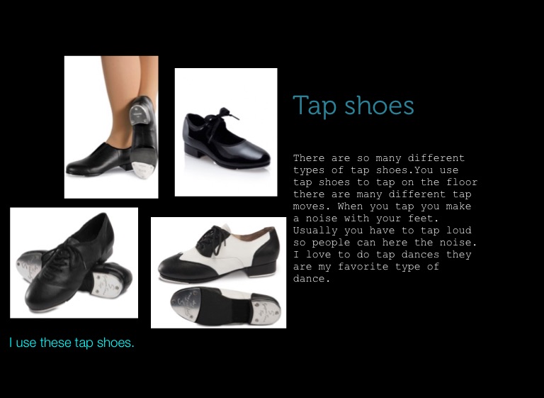 types of tap shoes
