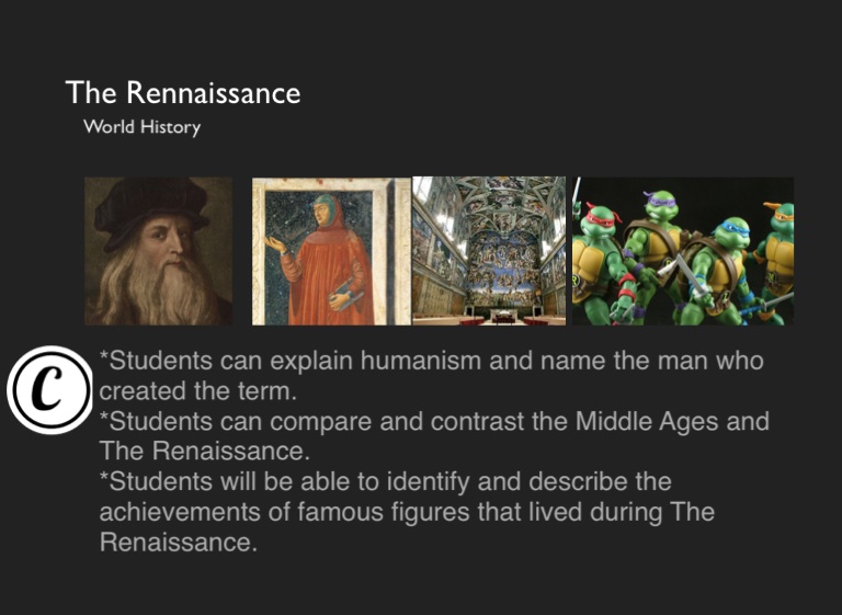 🎉 Compare and contrast middle ages and renaissance. A