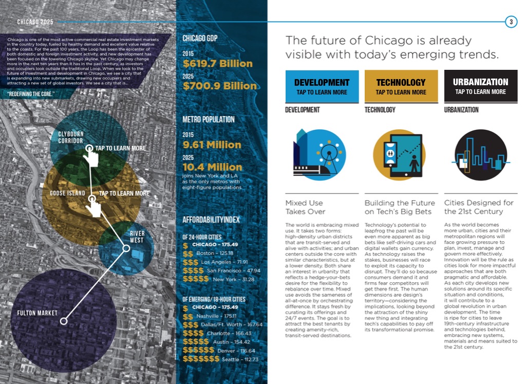 Chicago 2025 Mockup on FlowVella Presentation Software for Mac iPad