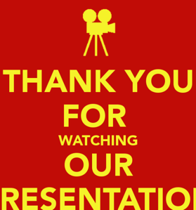 thank you for watching our presentation