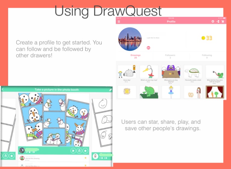 Draw Quest Review Screen 3 on FlowVella Presentation Software for Mac iPad and iPhone