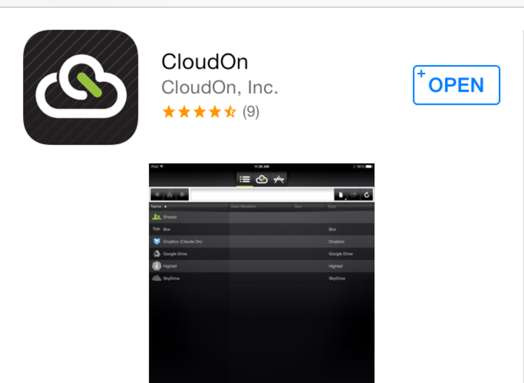 cloudon app for mac
