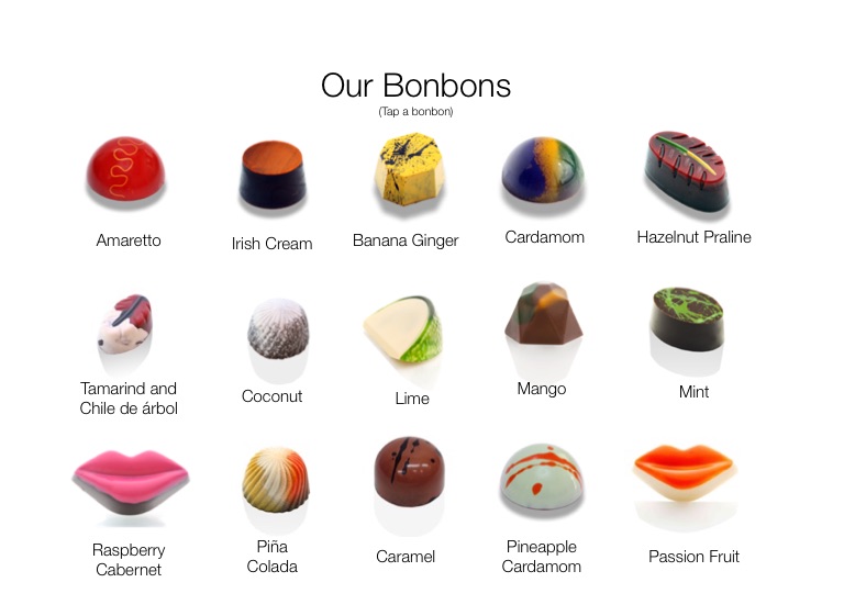 Bonbon Collection by WOW Chocolates - Screen 4 on FlowVella ...