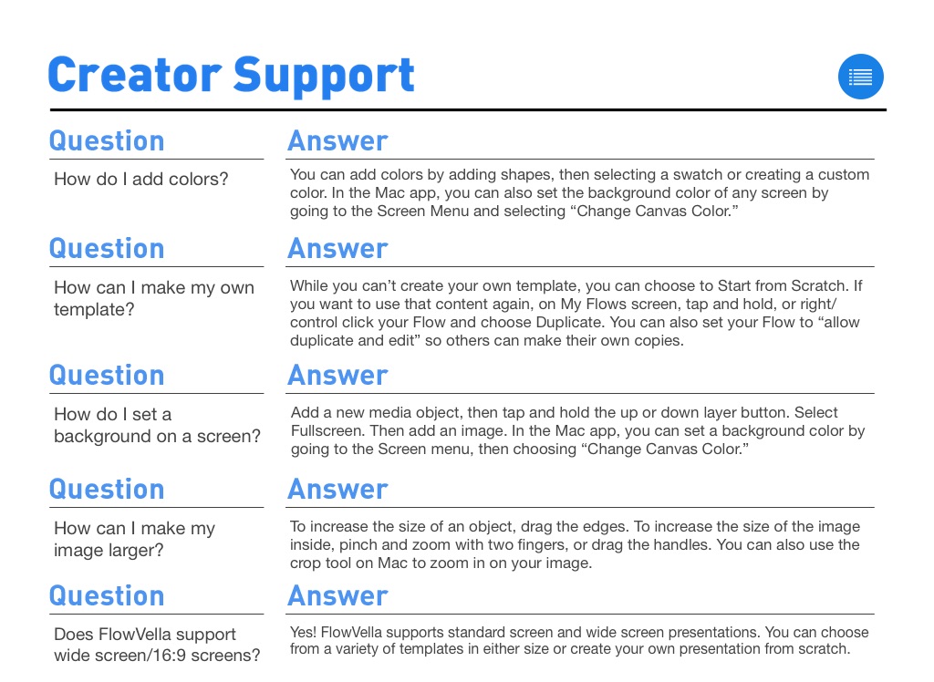flowvella faq - screen 6 on flowvella - presentation software for flowvella faq - screen 6 on flowvella - presentation software for, Presentation templates