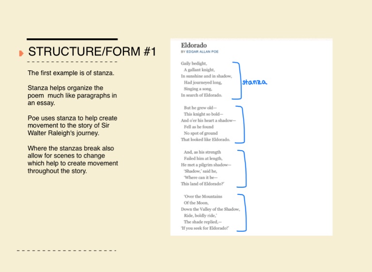 example of stanza