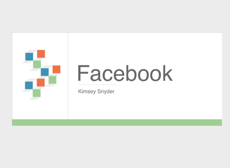 presentation app for facebook