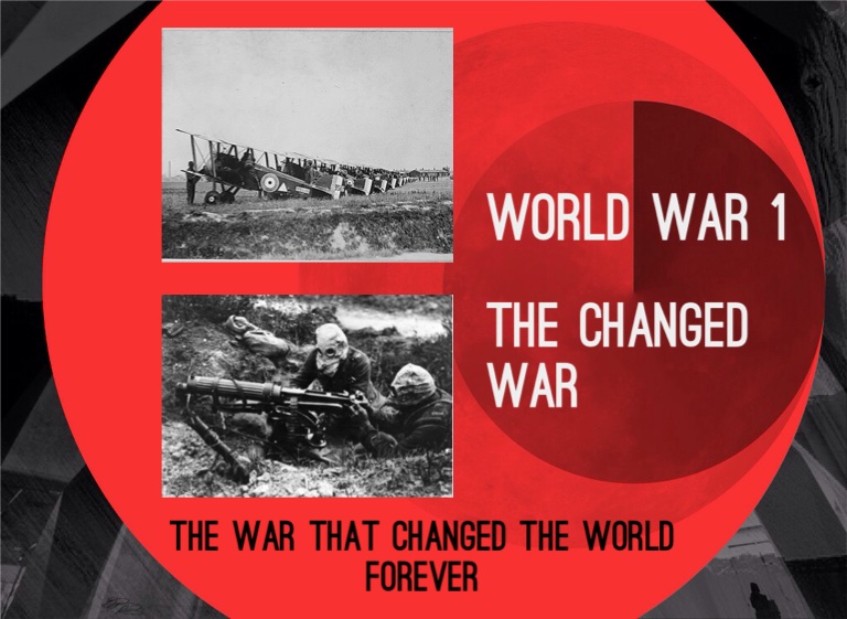 changes during world war 1