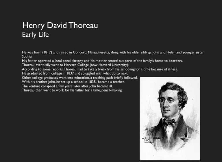 henry david thoreau essays pdf