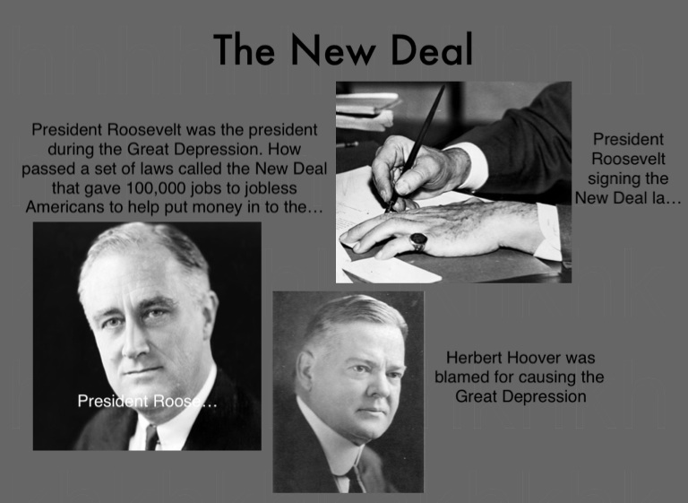 The Great Depression, Dust Bowl, And New Deal - Screen 6 on FlowVella ...