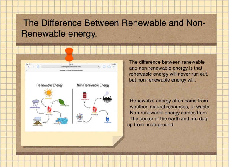 Renewable and Nonrenewable resources - Screen 2 on FlowVella