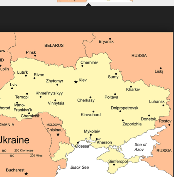 Ukraine crisis on FlowVella - Presentation Software for Mac iPad and iPhone