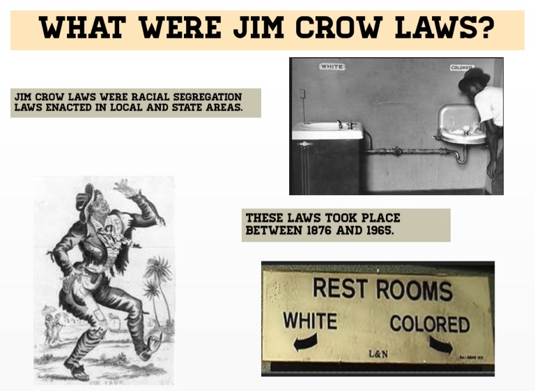 Two jim crow laws