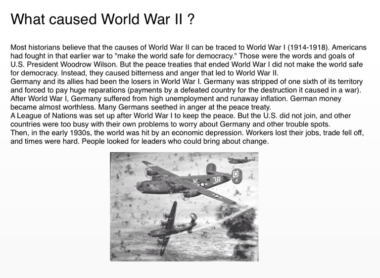 World War II project - Screen 3 on FlowVella - Presentation Software ...