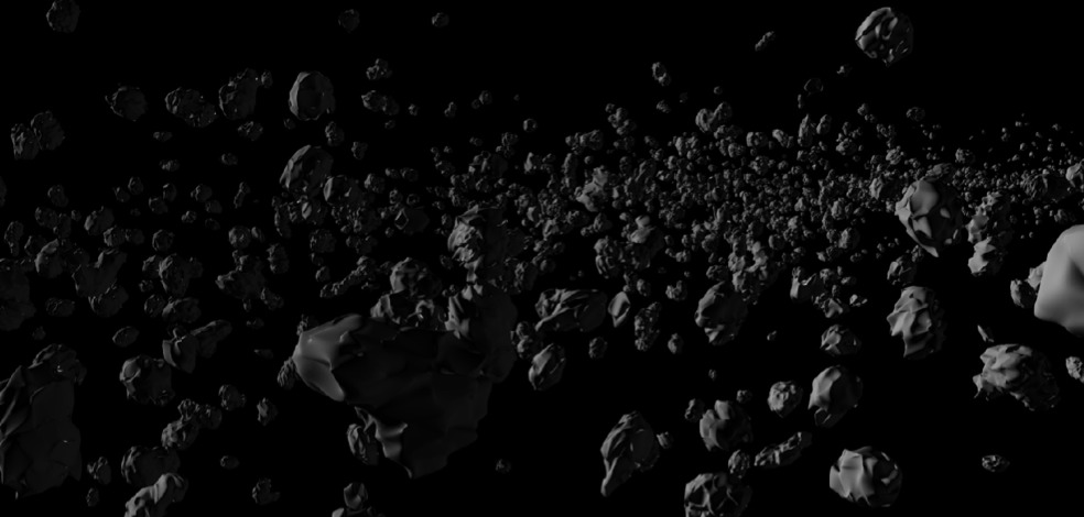 asteroid belt hubble