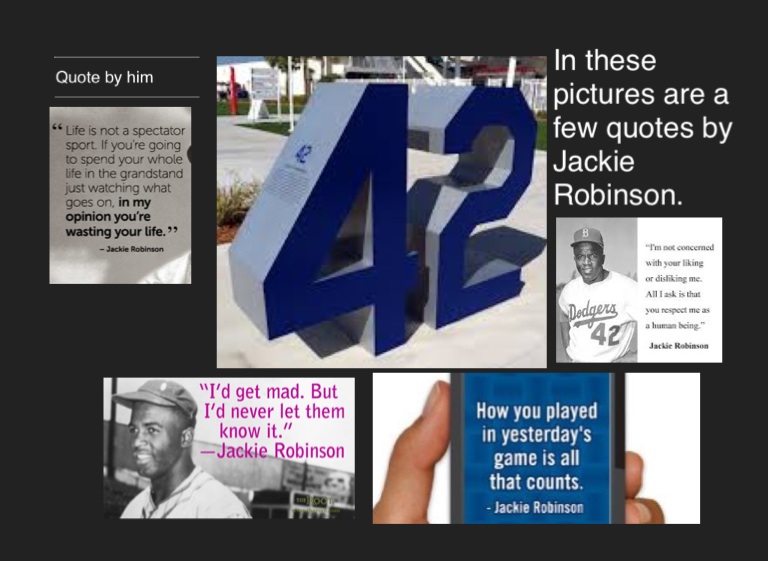 Jackie Robinson on FlowVella - Presentation Software for Mac iPad and iPhone