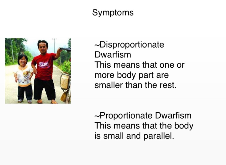 proportional dwarfism