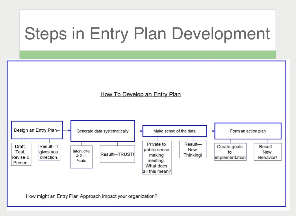 Entry Plan Approach Screen 9 On Flowvella Presentation Software For