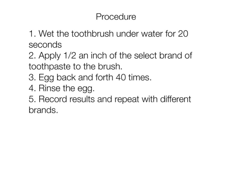 Toothpaste Experiment Screen 4 on FlowVella Presentation Software for Mac iPad and iPhone