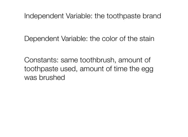 Toothpaste Experiment Screen 3 on FlowVella Presentation Software for Mac iPad and iPhone