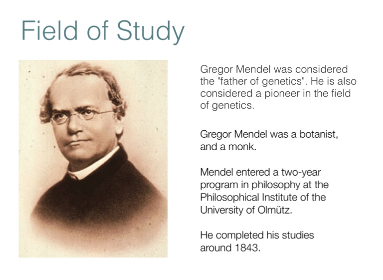 Gregor Mendel Brochure - Screen 3 on FlowVella - Presentation Software ...