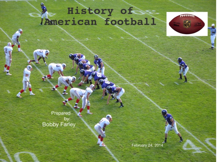 history of american football presentation