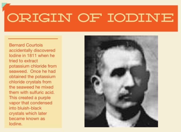 where was iodine discovered