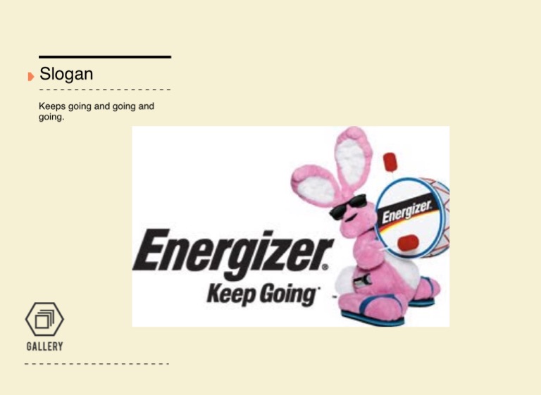 onderdak helpen Net zo Energizer slogan - Screen 2 on FlowVella - Presentation Software for Mac  iPad and iPhone