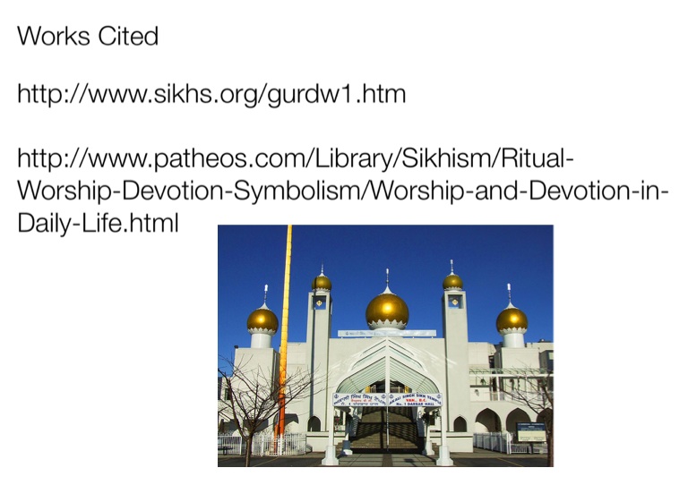 Sacred places presentation image