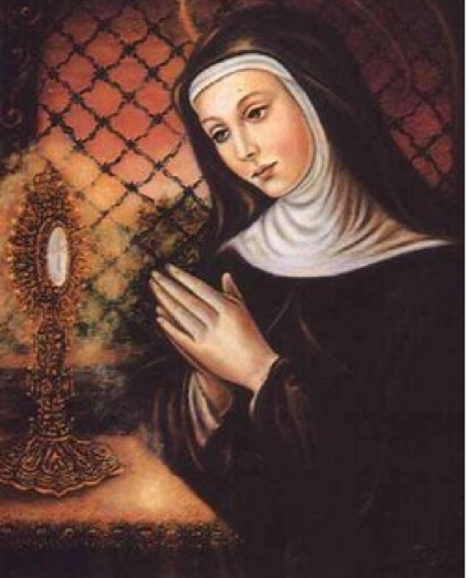 St Clare Of Assisi - Screen 2 On Flowvella - Presentation Software For 