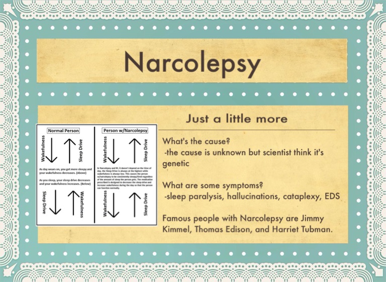 famous people with narcolepsy