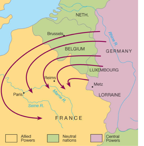 German invasion of Belgium - Screen 4 on FlowVella - Presentation ...