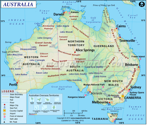 New Guinea, Australia, and Polynesia - Screen 3 on FlowVella