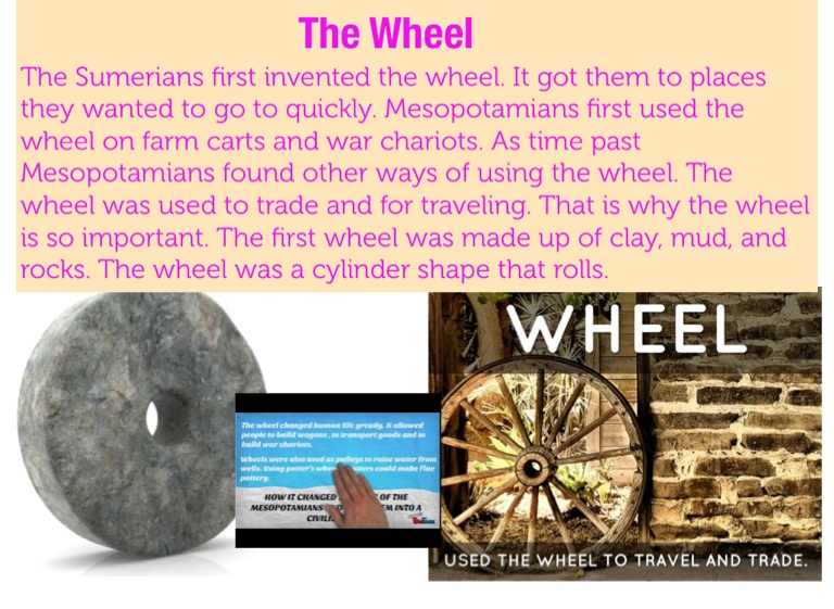 sumerian wheel invention