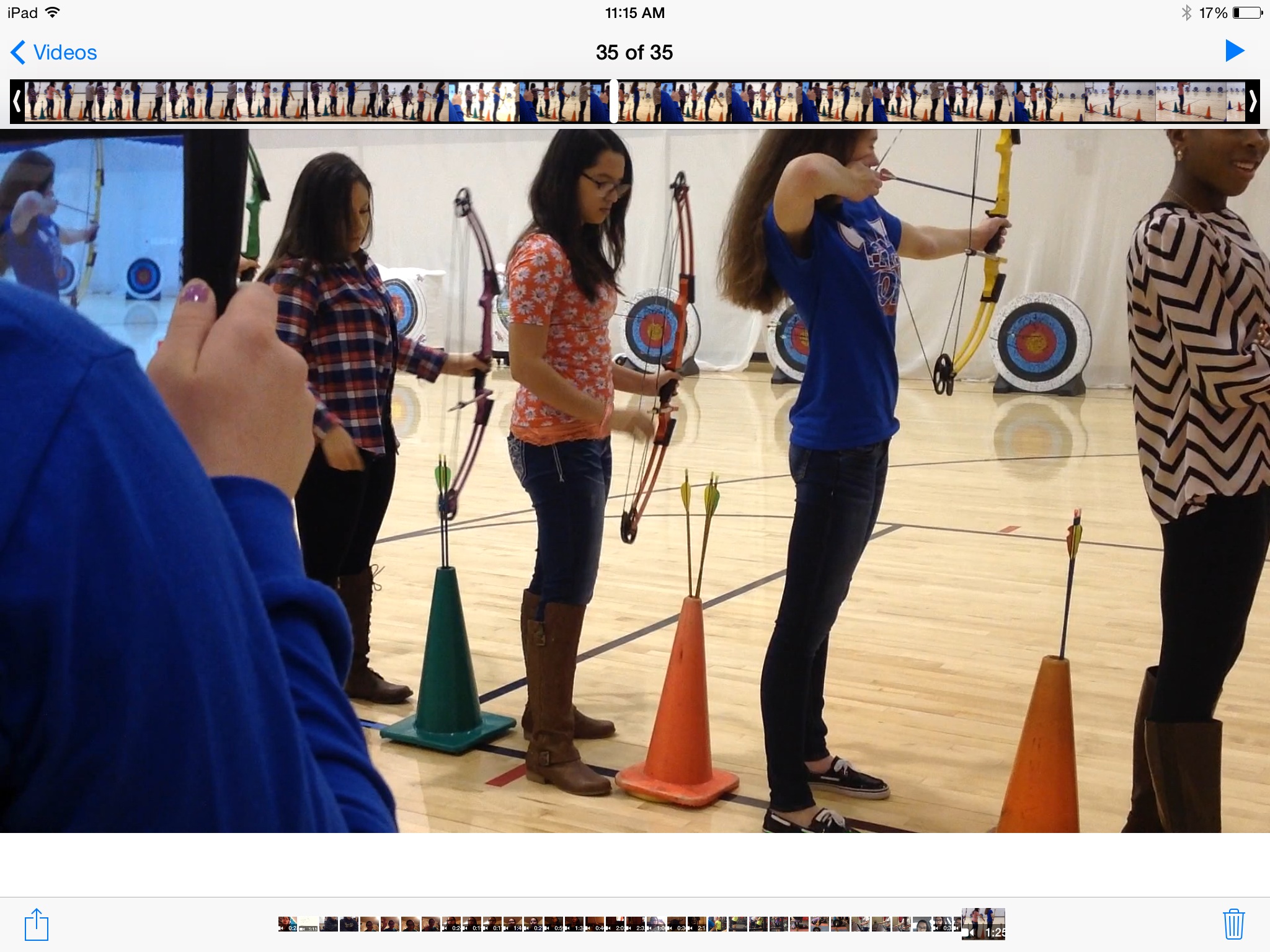 Lucresia Bradfield 11 Steps to Archery Video copy Screen 2 on