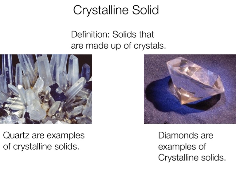 crystalline solids