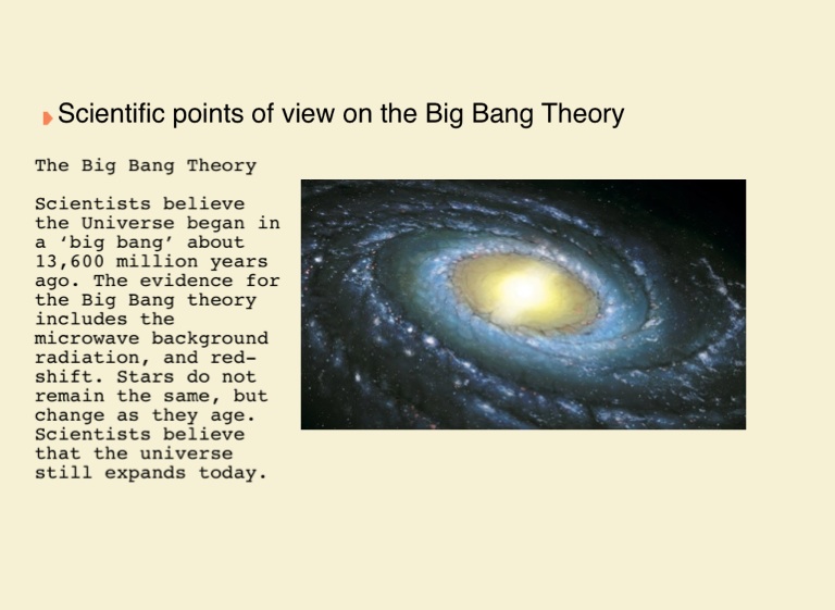 Evidence for the Big Bang Theory