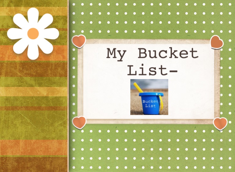 My Bucket List on FlowVella Presentation Software for Mac iPad and iPhone