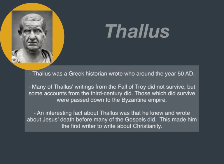 Ancient Testimony About Jesus Screen 6 on FlowVella Presentation