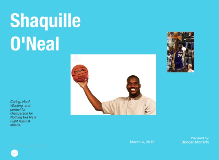 Shaquille O'Neal Bio Project - Screen 7 On FlowVella - Presentation ...