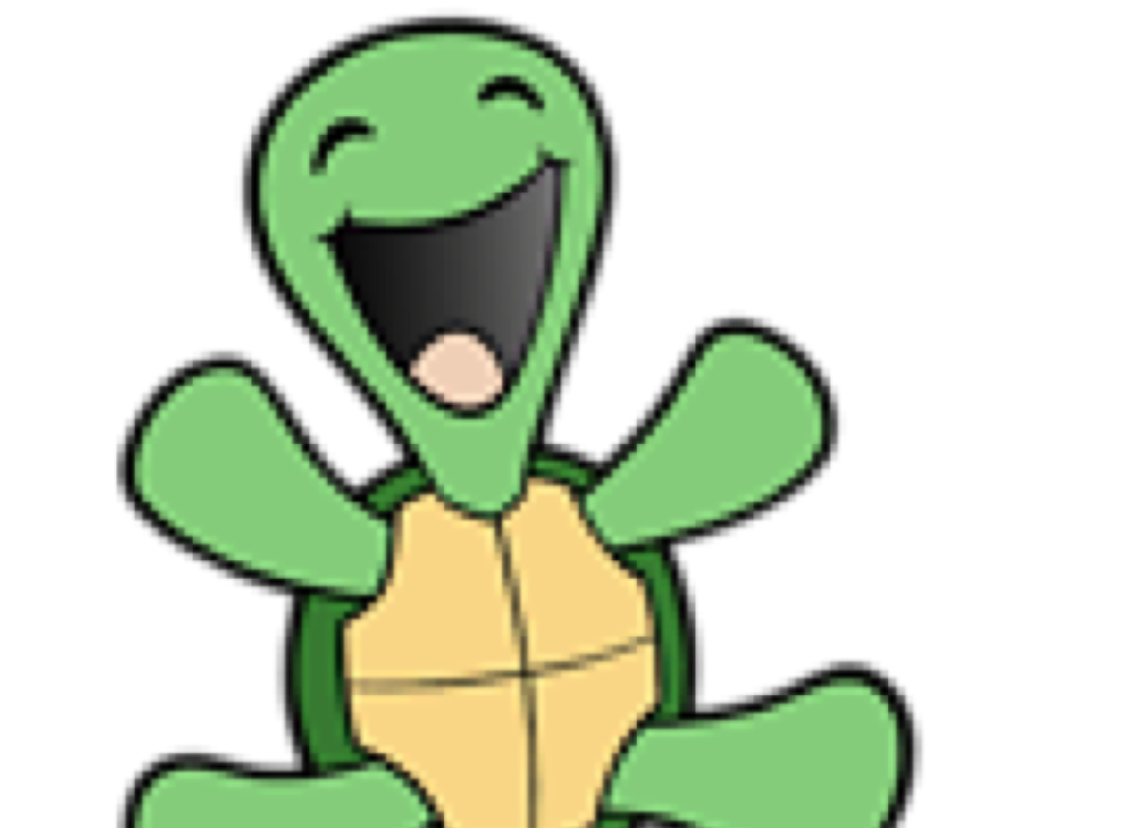 laughing turtle cartoon