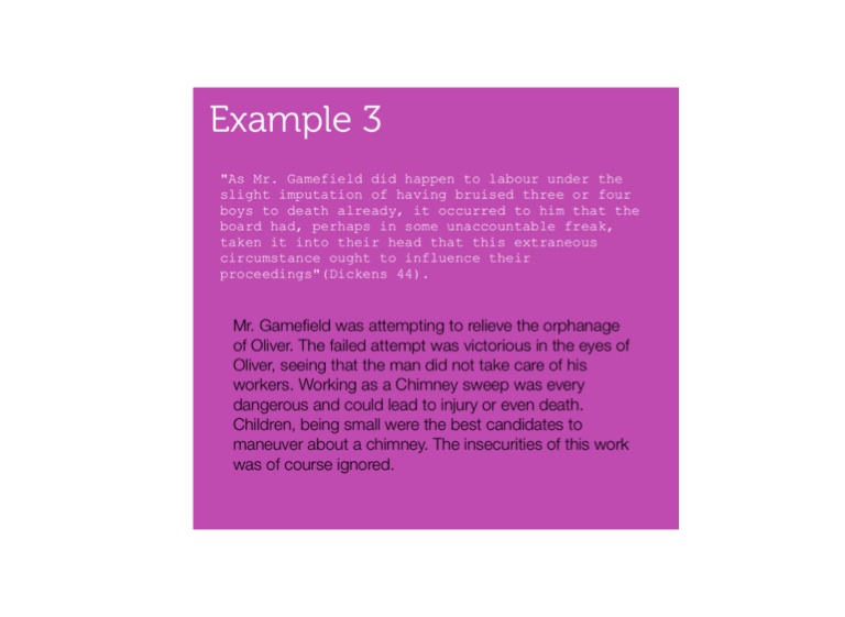 Oliver Twist Child Labor Project Screen 9 on FlowVella