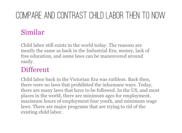 Oliver Twist Child Labor Project Screen 11 on FlowVella