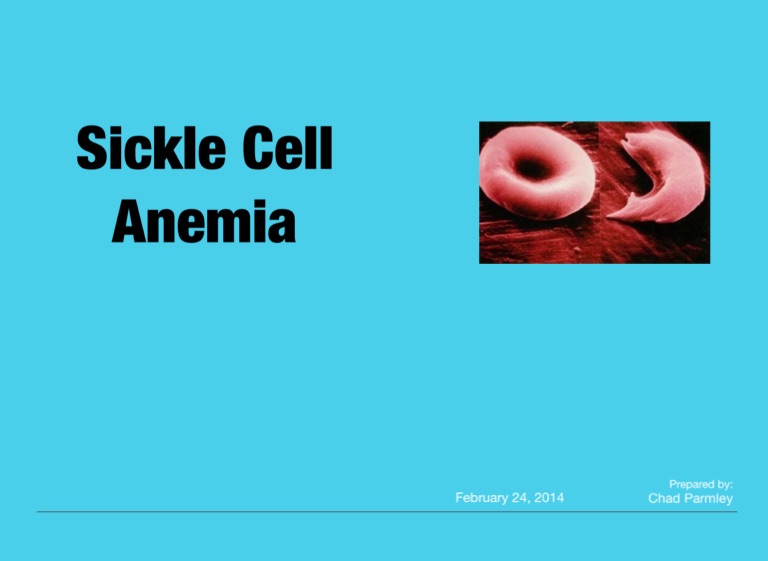 Sickle cell anemia on FlowVella - Presentation Software for Mac iPad ...