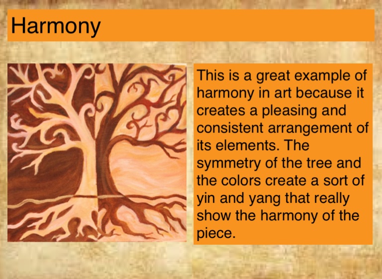 harmony in art examples