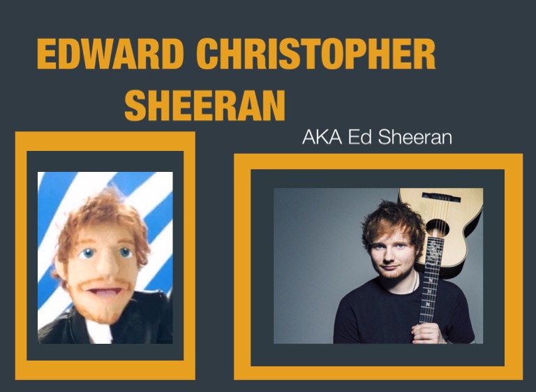 Ed Sheeran on FlowVella - Presentation Software for Mac iPad and iPhone